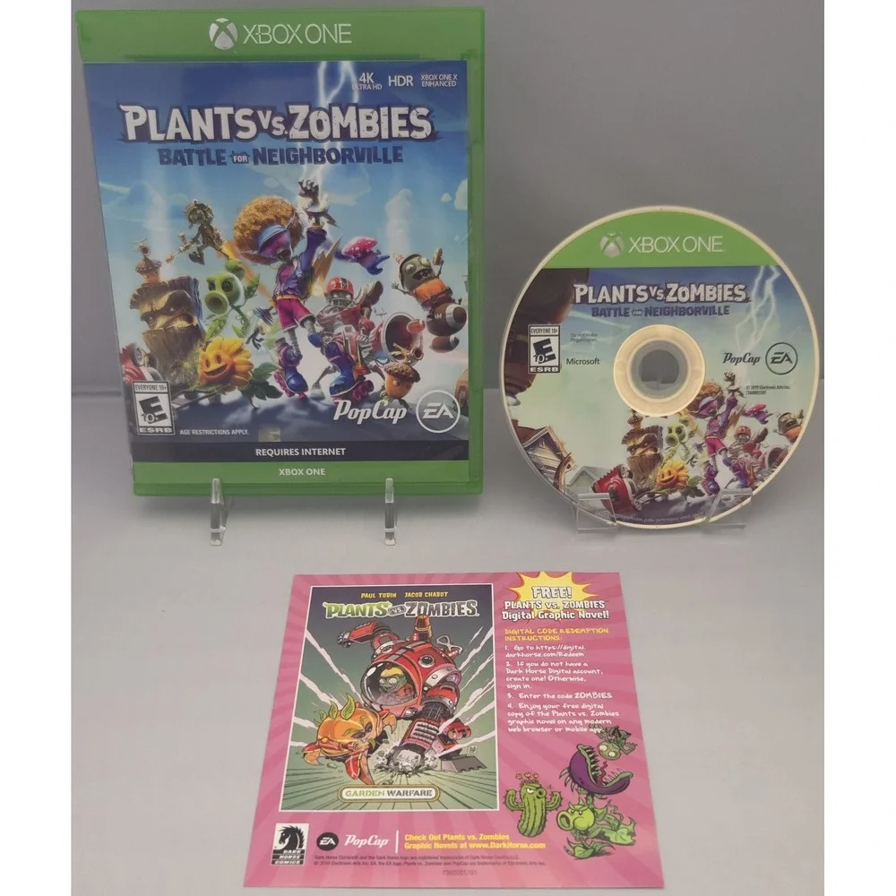 Plants vs. Zombies: Battle for Neighborville Xbox One Game - NTSC-U 4K HDR